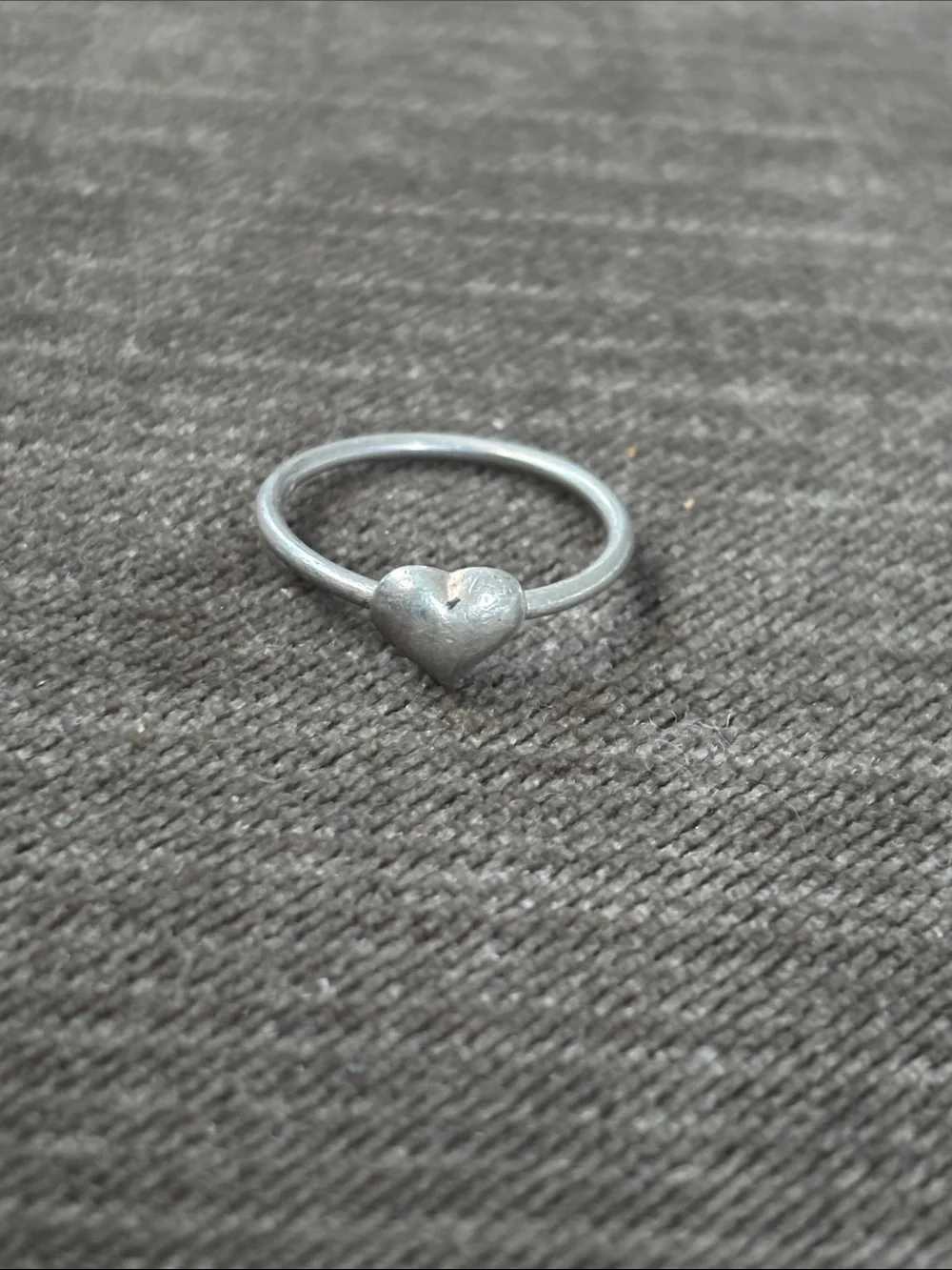 .925 STACKING RING Real solid Sterling Silver Fine Jewelry Y2K Vtg 2000s minimal